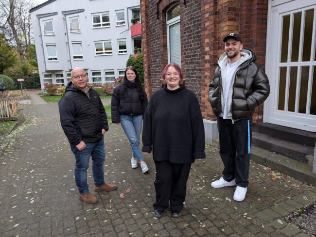 Studierende bereichern Team im Wittfeldhaus