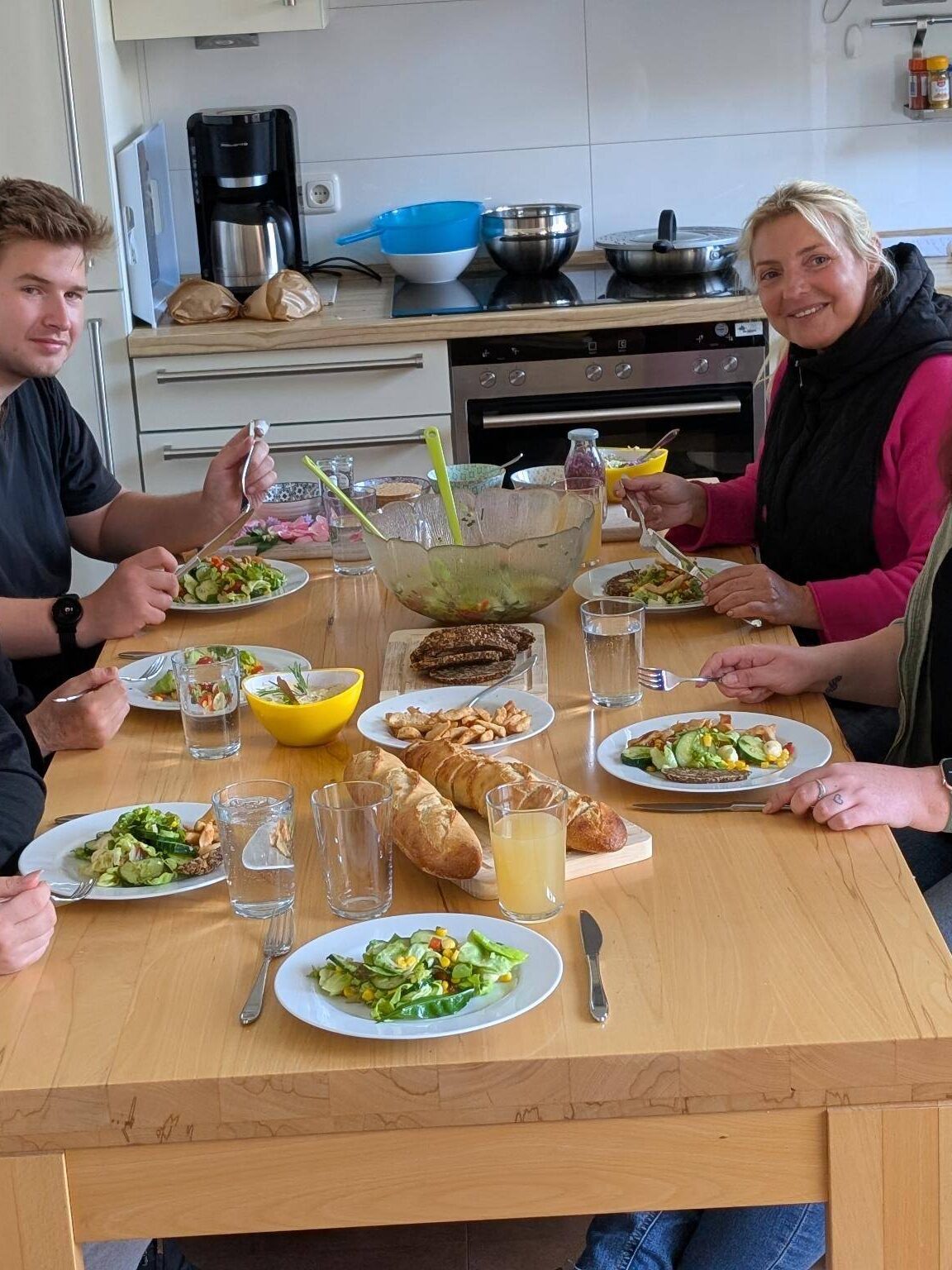 Kochgruppe der stationären Jugendhilfe