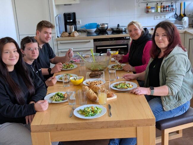 Kochgruppe der stationären Jugendhilfe