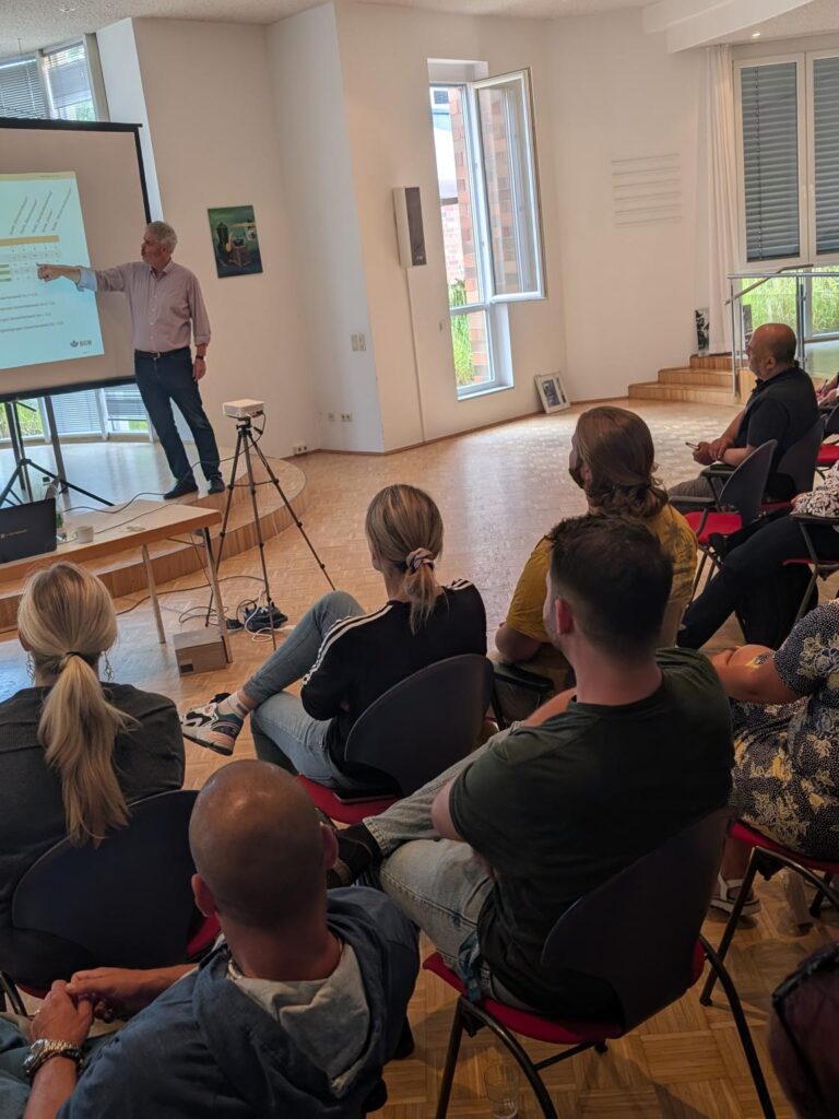 Präsentation der Ergebnisse von Mitarbeitendenbefragung