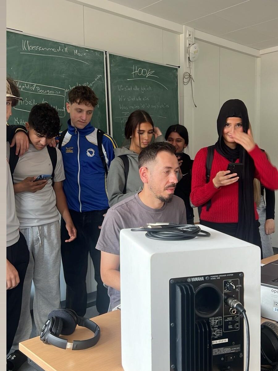 Projekt RAP mit Gesamtschule Niederberg RAP Projekt