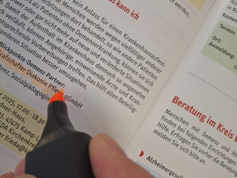 Vortrag Demenz und Krankenhaus