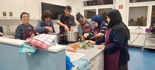 Flüchtlingshilfe Interkultureller Kochabend