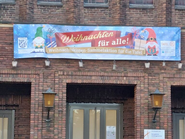 Tafel organisiert Weihnachtskistenaktion