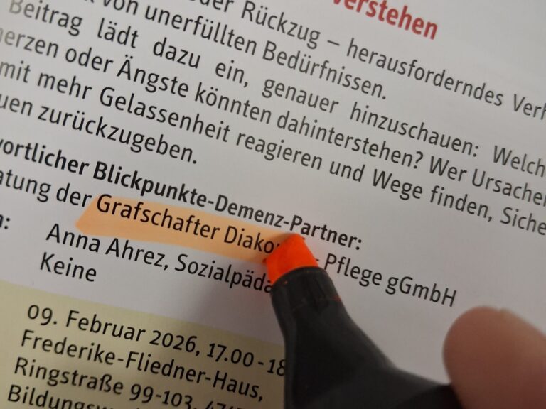 Fachberatung Demenz Vortrag Verhalten