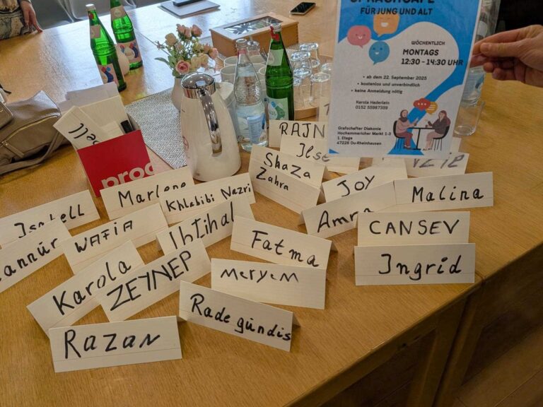 Sprachcafe_Flüchtlingshilfe_Rheinhausen_2 Sprachcafé der ehrenamtlichen Flüchtlingshilfe