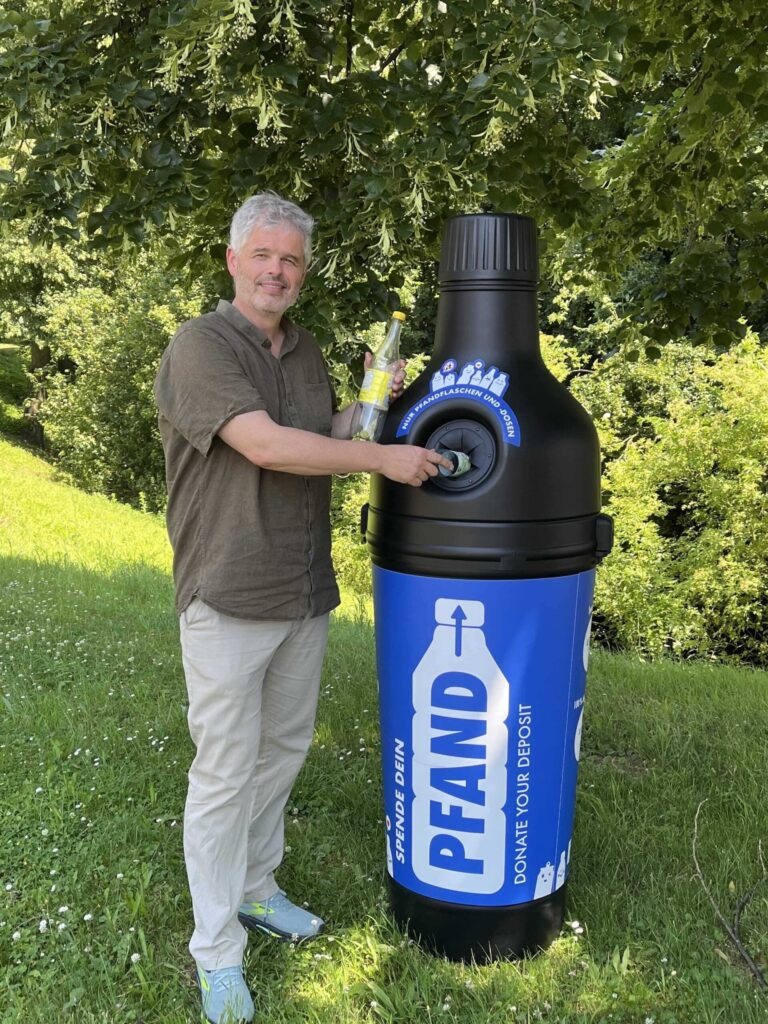 Pfandcontainer helfen nachhaltig