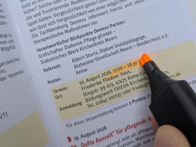 Dement oder Pech beim Denken